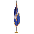 Air Force Indoor Military Flag Display Set (3'x5' Flag & 8' Pole)